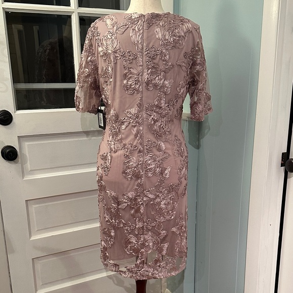 marina floral embroidered dress MARINA FLORAL EMBROIDERY ON MESH main image 1